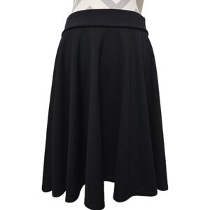 Classic Black A-Line Skirt